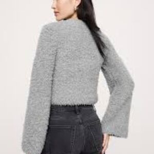 Free People Gray Midi Dress